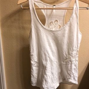 Free people lace tank top